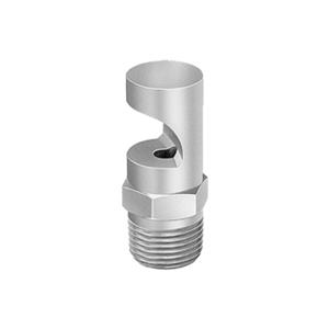 Wide Angle Deflected Flat Spray Nozzle